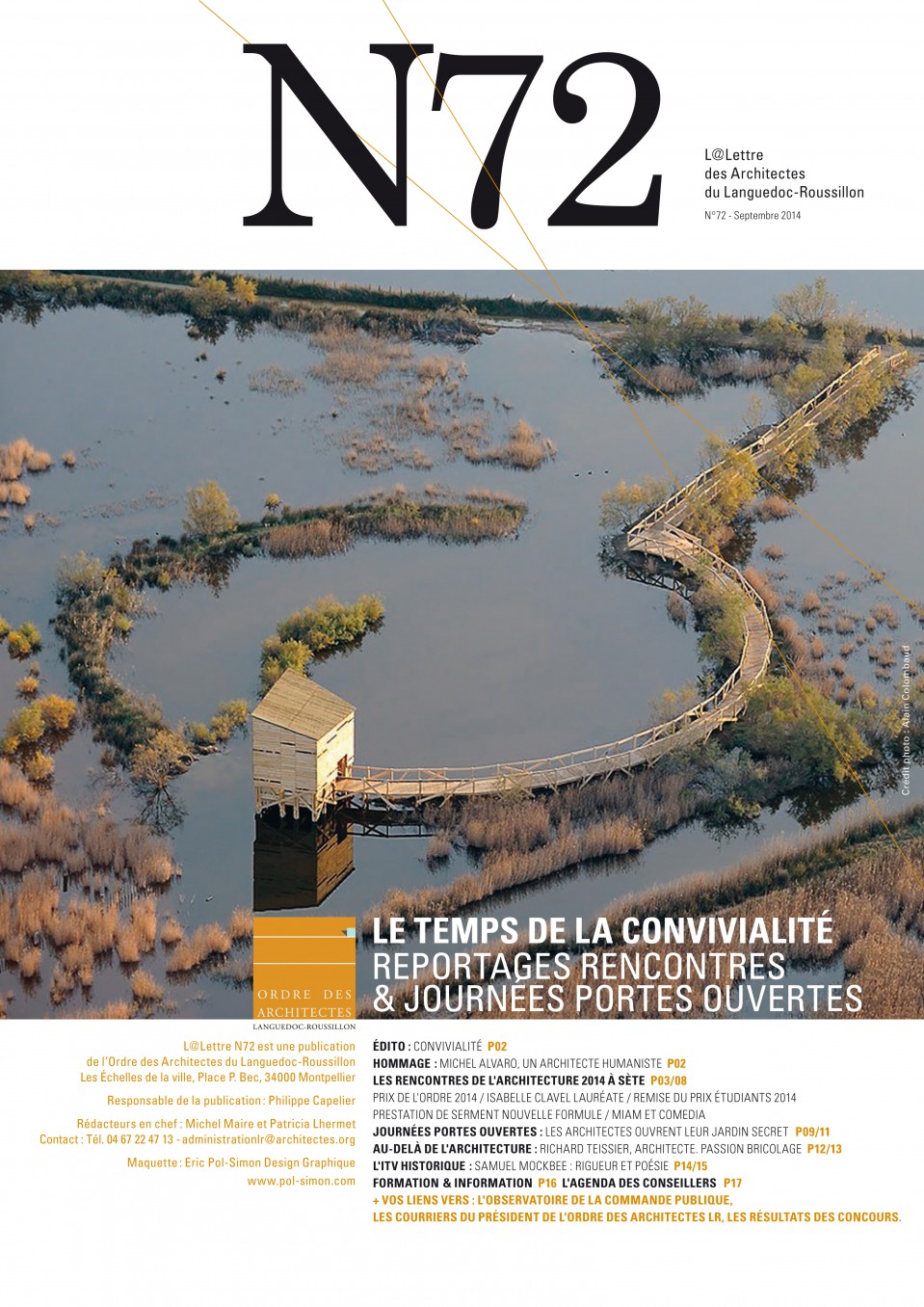 Traverses - couv Publication-Lettre n¯72 ordre archi-1