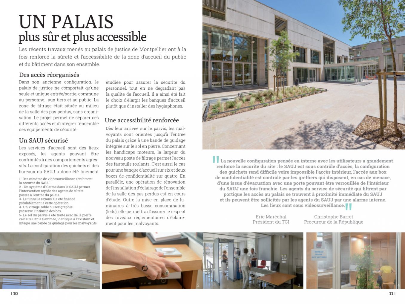Traverses - plaquette SAUJ du tribunal Montpellier - pages 10-11