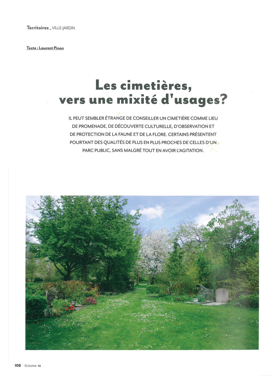 Traverses - Revue Ecologik n°58 - page 108