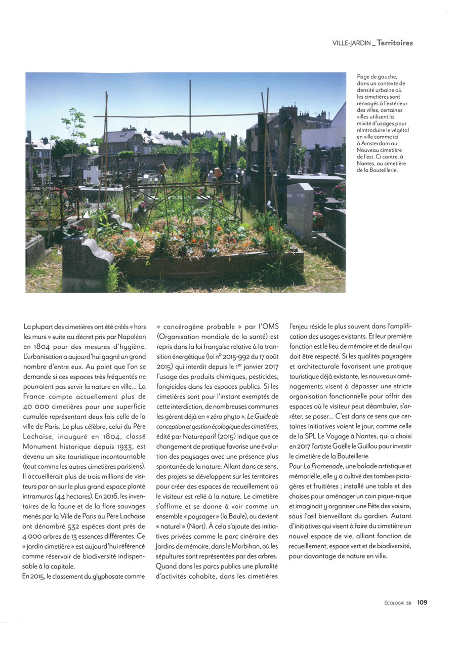 Traverses - Revue Ecologik n°58 - page 109